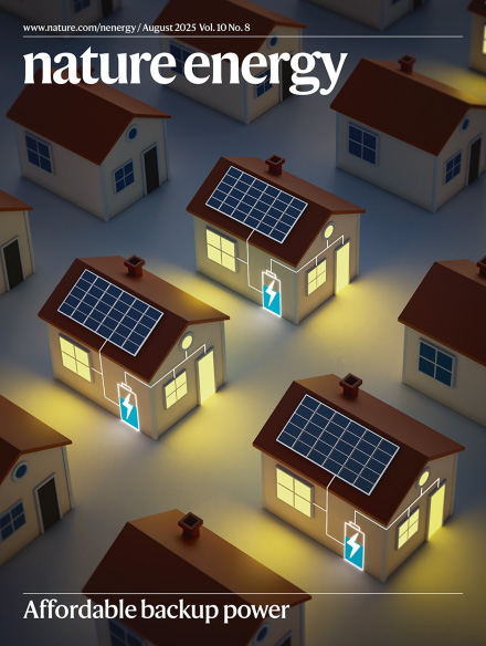 Nature Energy 斯坦福大学